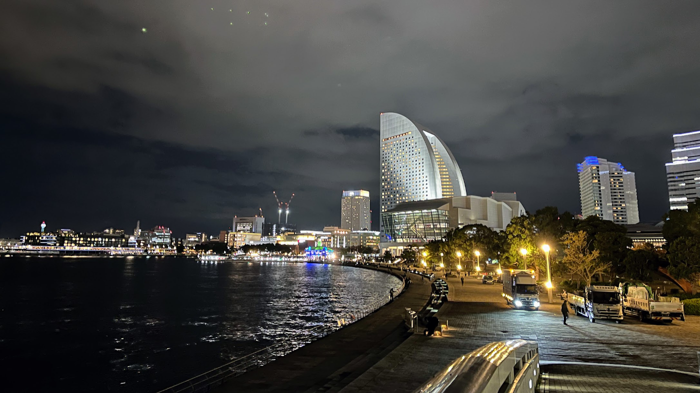 みなとみらいの夜景
